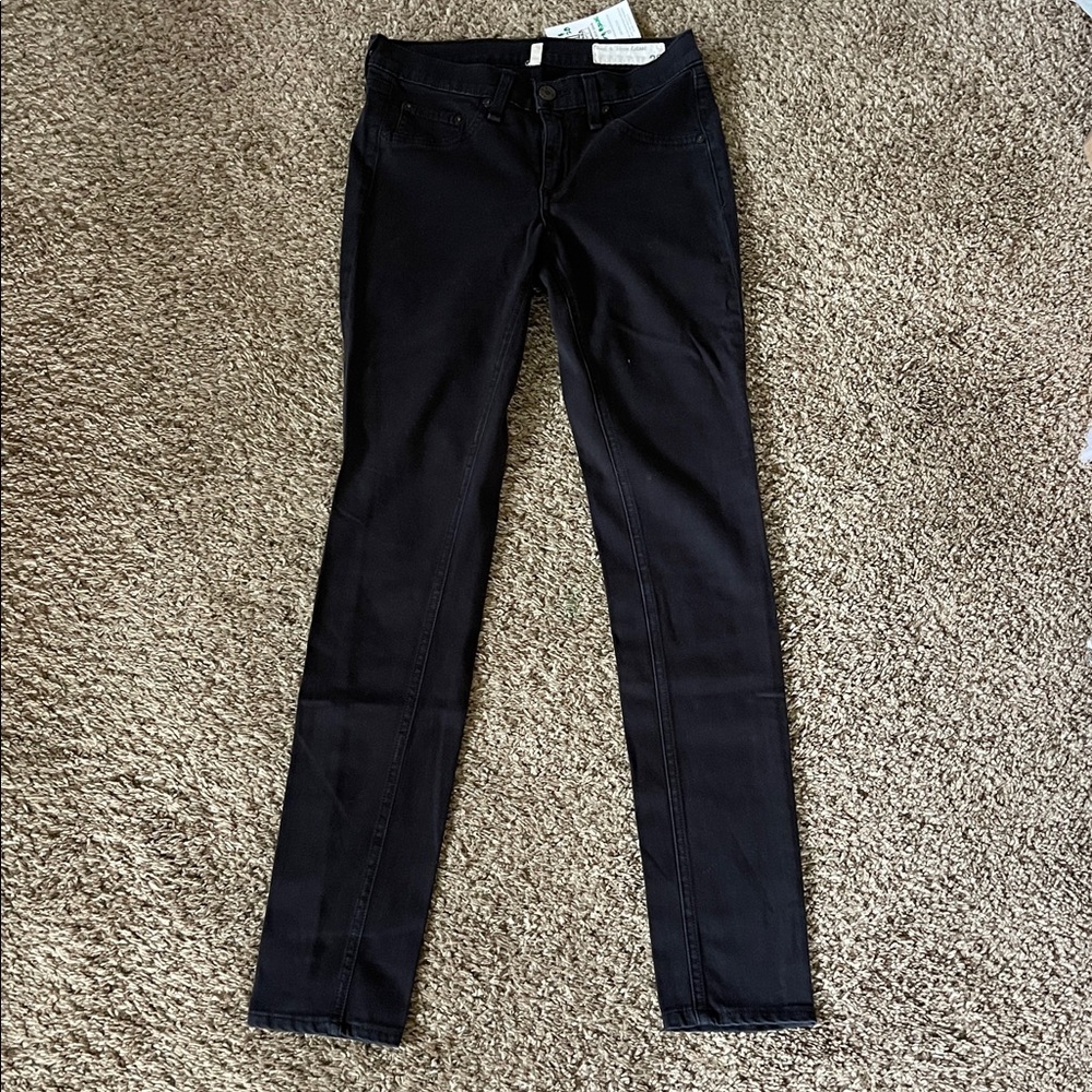 Rag & Bone Jeans | Women's The Legging in Black | Size 26